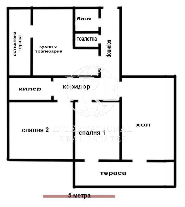 Четиристаен апартамент в град Варна!-13