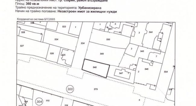 Парцел - София, Център - 0